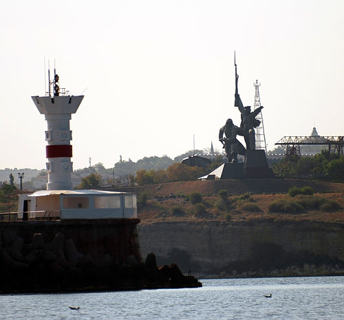 Севастополь с моря в сентябре